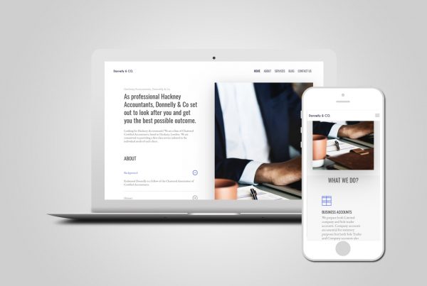 Accountant Website Design feat
